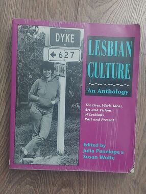Lesbian Culture: An Anthology - Purple Cover